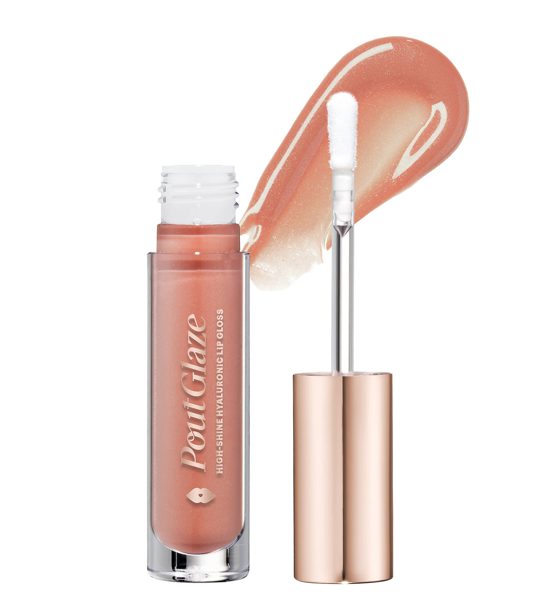 Pout Glaze High-Shine-Hyaluronic Lip Gloss (Gailey)