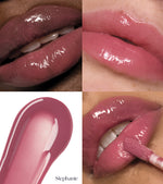 Pout Glaze High-Shine Hyaluronic Lip Gloss (Stephanie) Preview Image 4