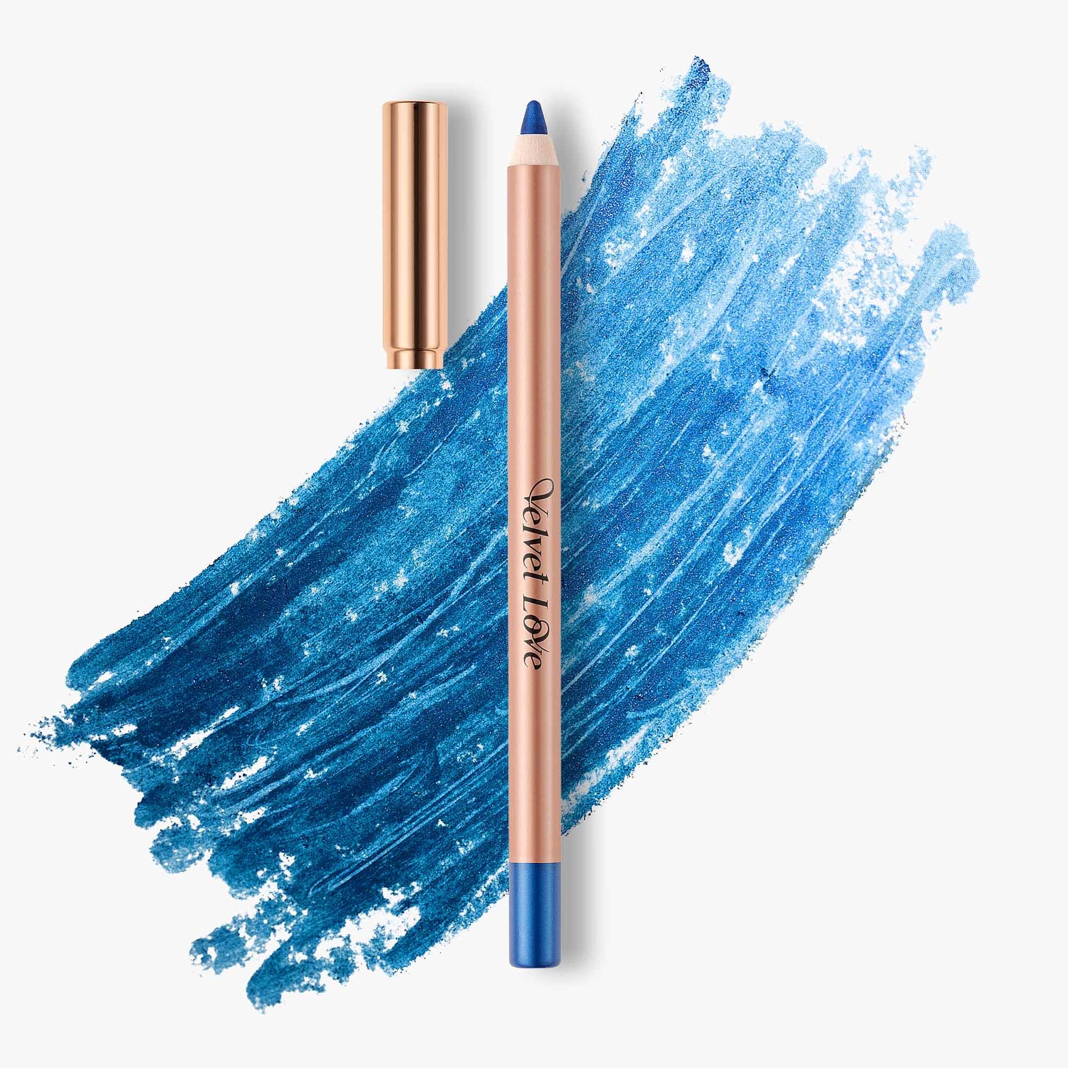 Velvet Love Eyeliner Pencil (Metallic Marine Blue) Main Image featured