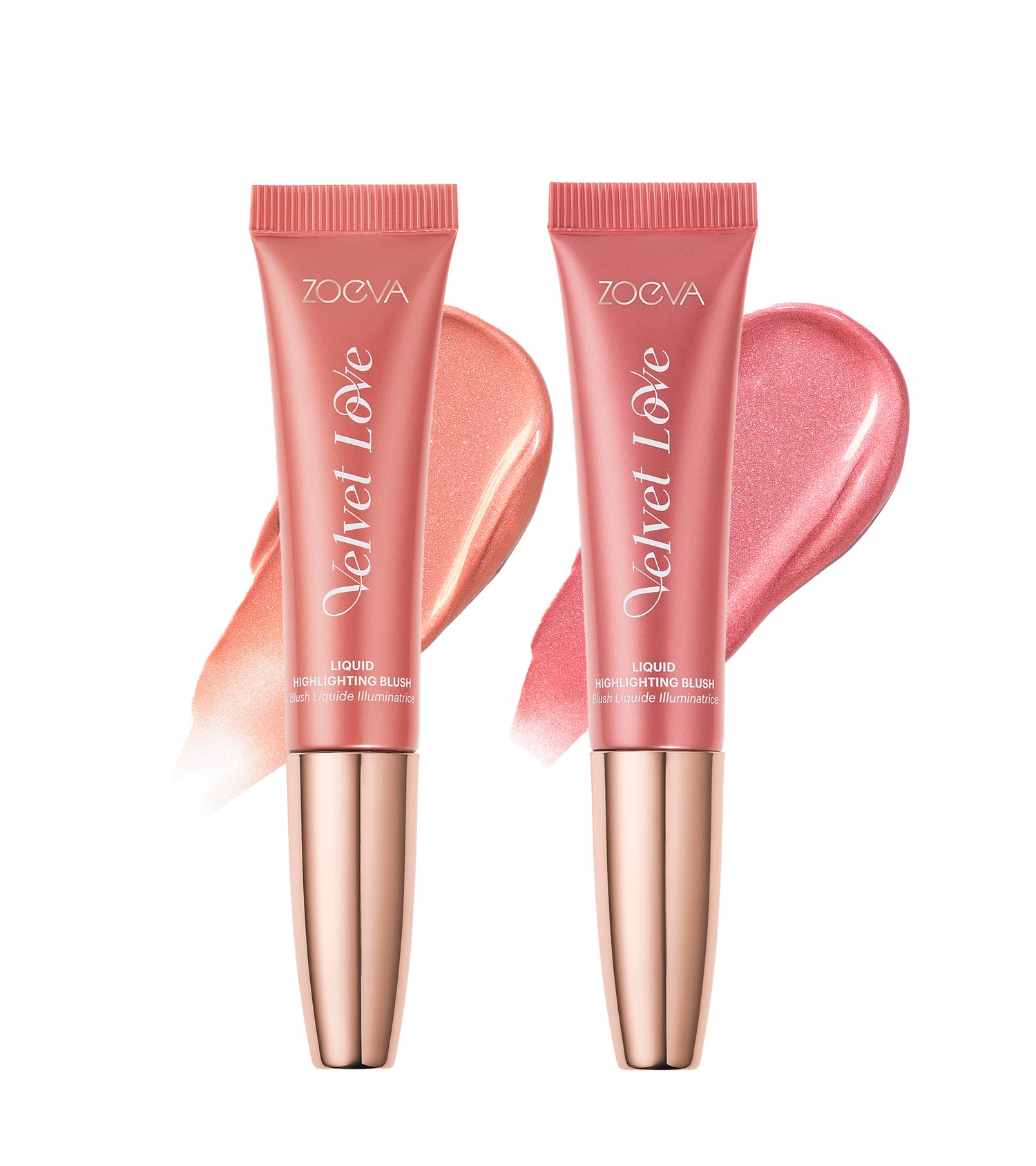 Velvet Love Liquid Highlighting Blush (Peach Nectar) Main Image featured