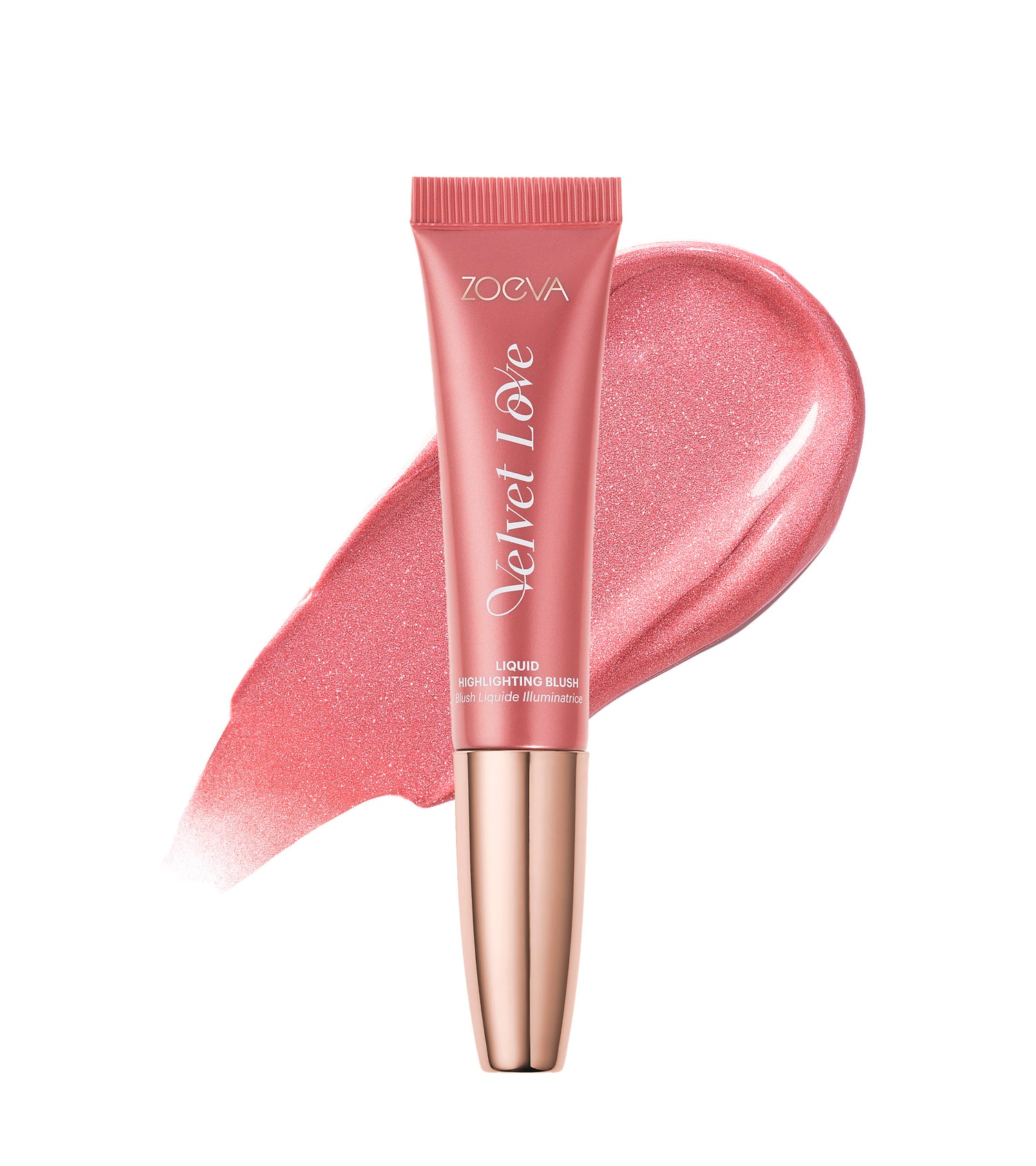 Velvet Love Liquid Highlighting Blush (Pink Nectar) Main Image featured