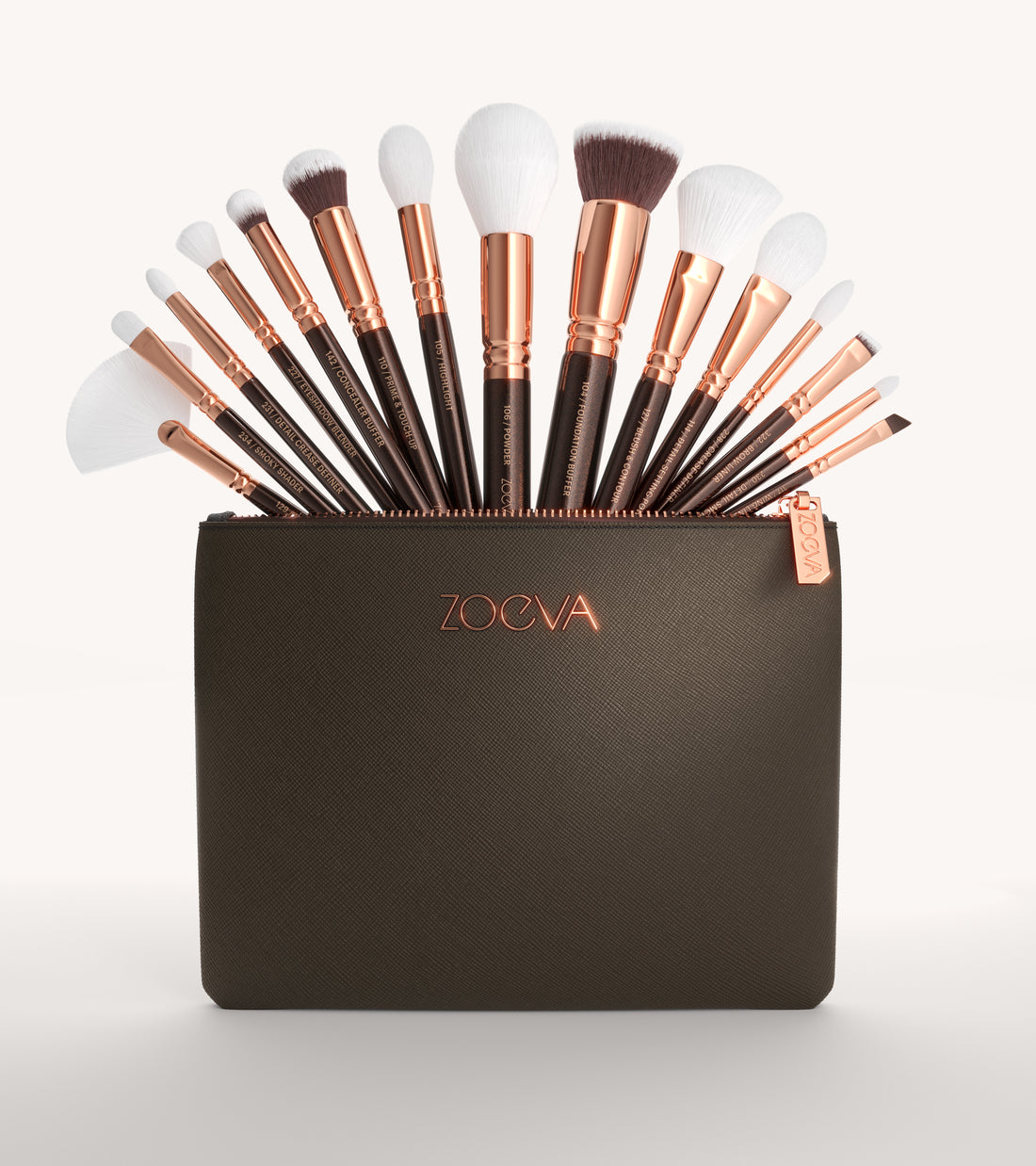 ZOEVA - The Artists Pinselset (Rosé Golden Edition) - BRUSH SET