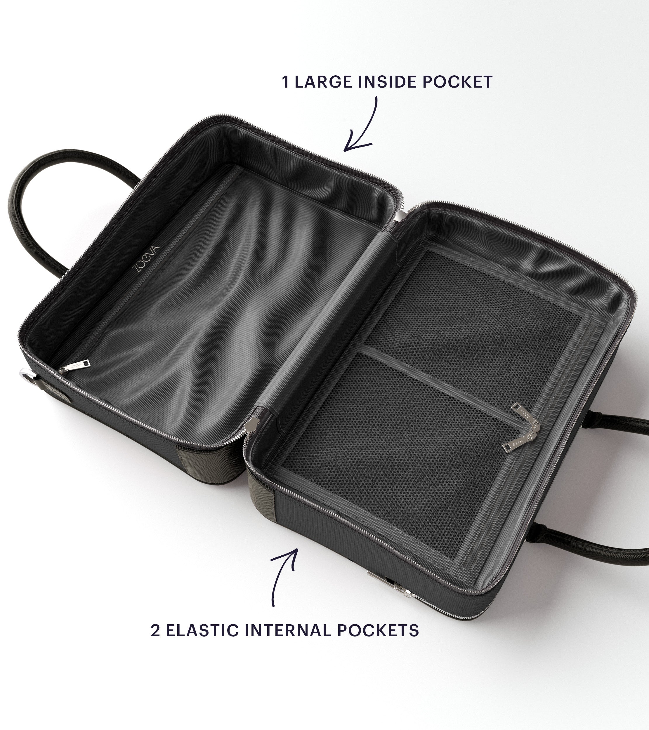 ZOEVA - The Zoe Bag & The Artists Pinselset (Black) - BRUSH SET