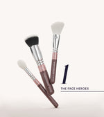 ZOEVA - The Complete Pinselset (Plum) - BRUSH SET