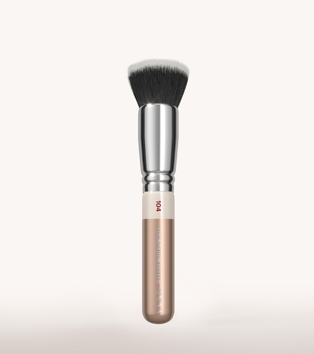 ZOEVA - 104 Foundation Buffer Pinsel (Champagne) - FACE BRUSH