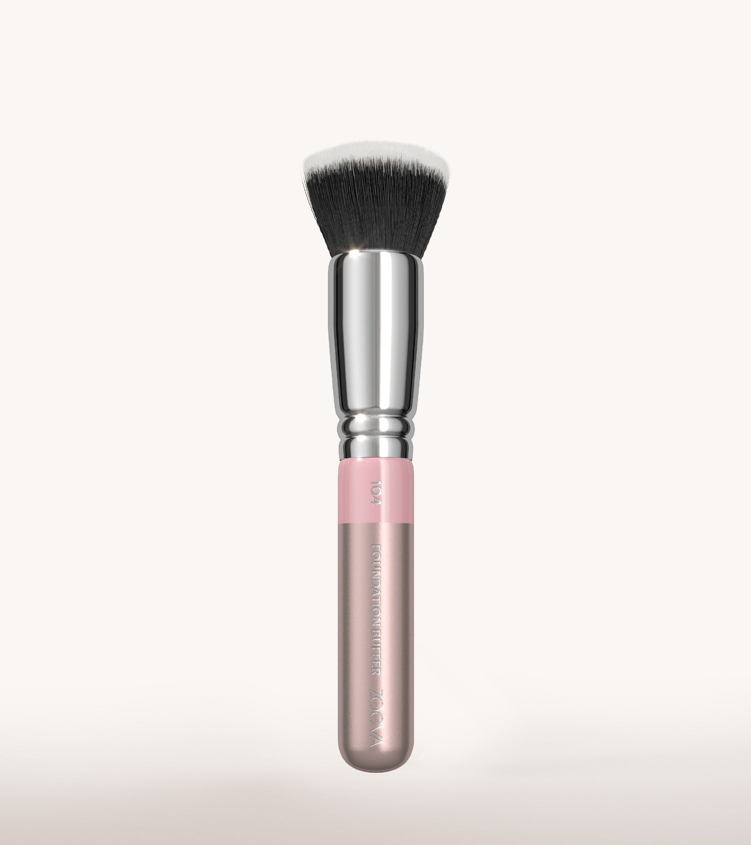 ZOEVA - 104 Foundation Buffer Pinsel (Dusty Rose) - FACE BRUSH