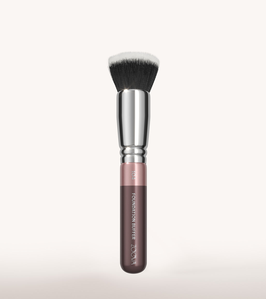 ZOEVA - 104 Foundation Buffer Pinsel (Plum) - FACE BRUSH