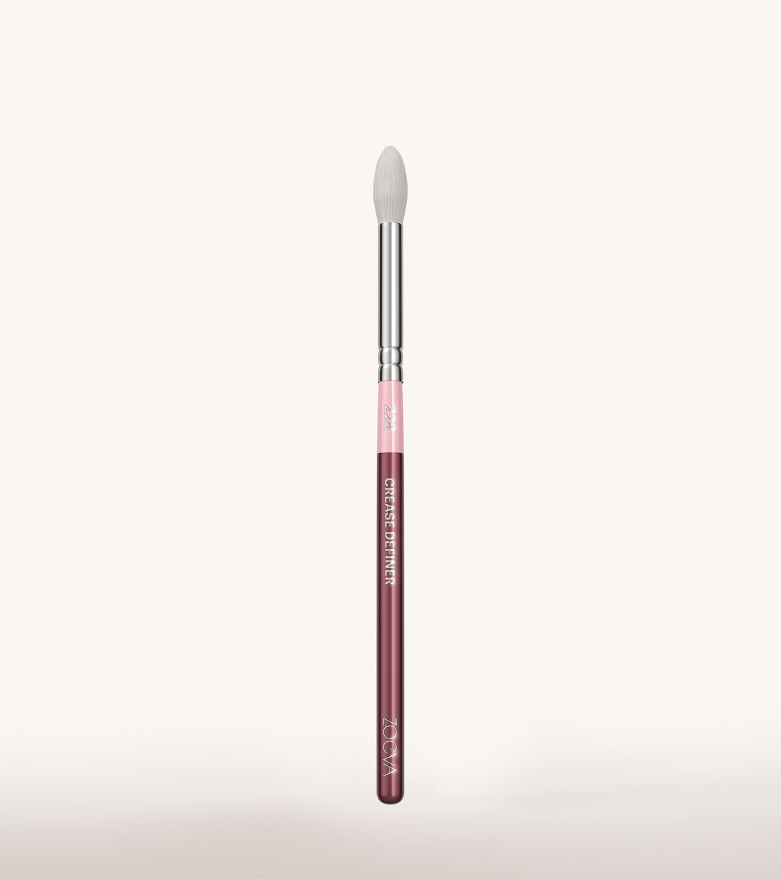 ZOEVA - 228 Crease Definer Pinsel (Bordeaux) - EYE BRUSH