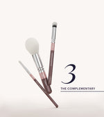 ZOEVA - The Complete Pinselset & Shoulder Strap (PLUM) - BRUSH SET