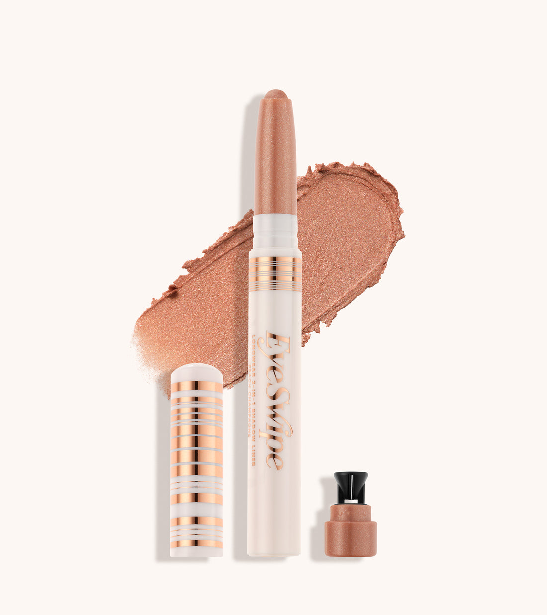 ZOEVA - Eye Swipe Longwear 2-in-1 Shadow Liner (Peach Champagne) - 