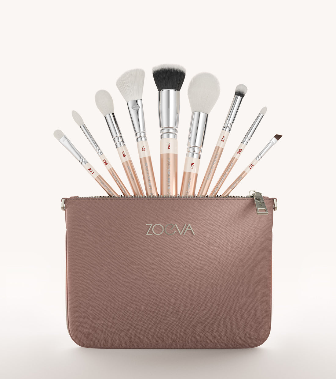 ZOEVA - The Complete Pinselset (Champagne) - BRUSH SET