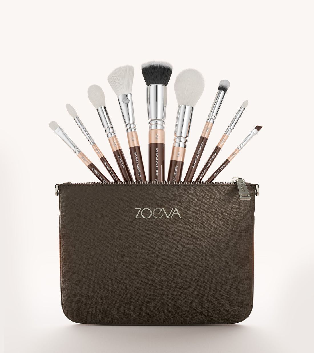 ZOEVA - The Complete Pinselset (Chocolate) - BRUSH SET