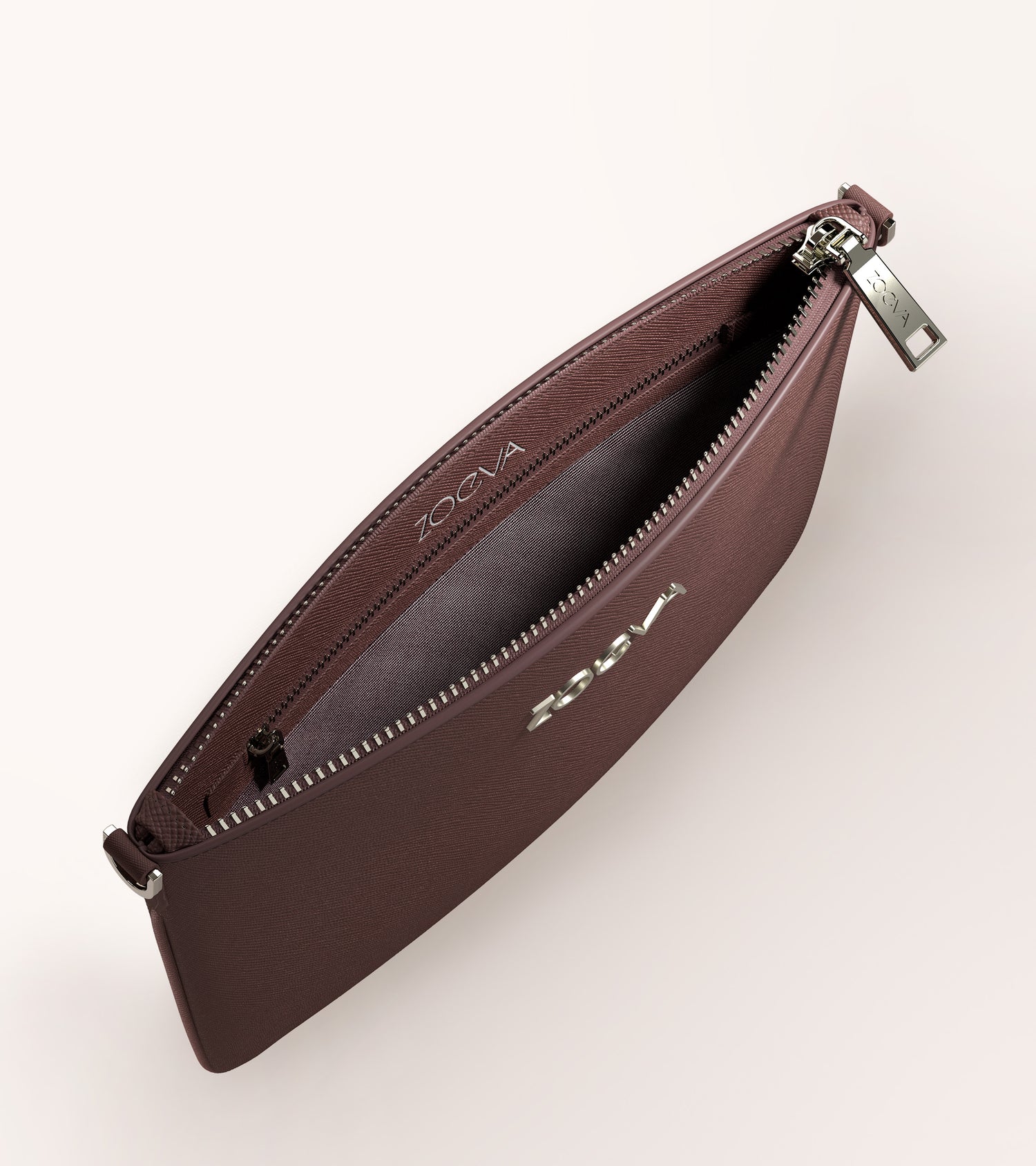 ZOEVA - The Everyday Clutch & Shoulder Strap (PLUM) - ACCESSORIES