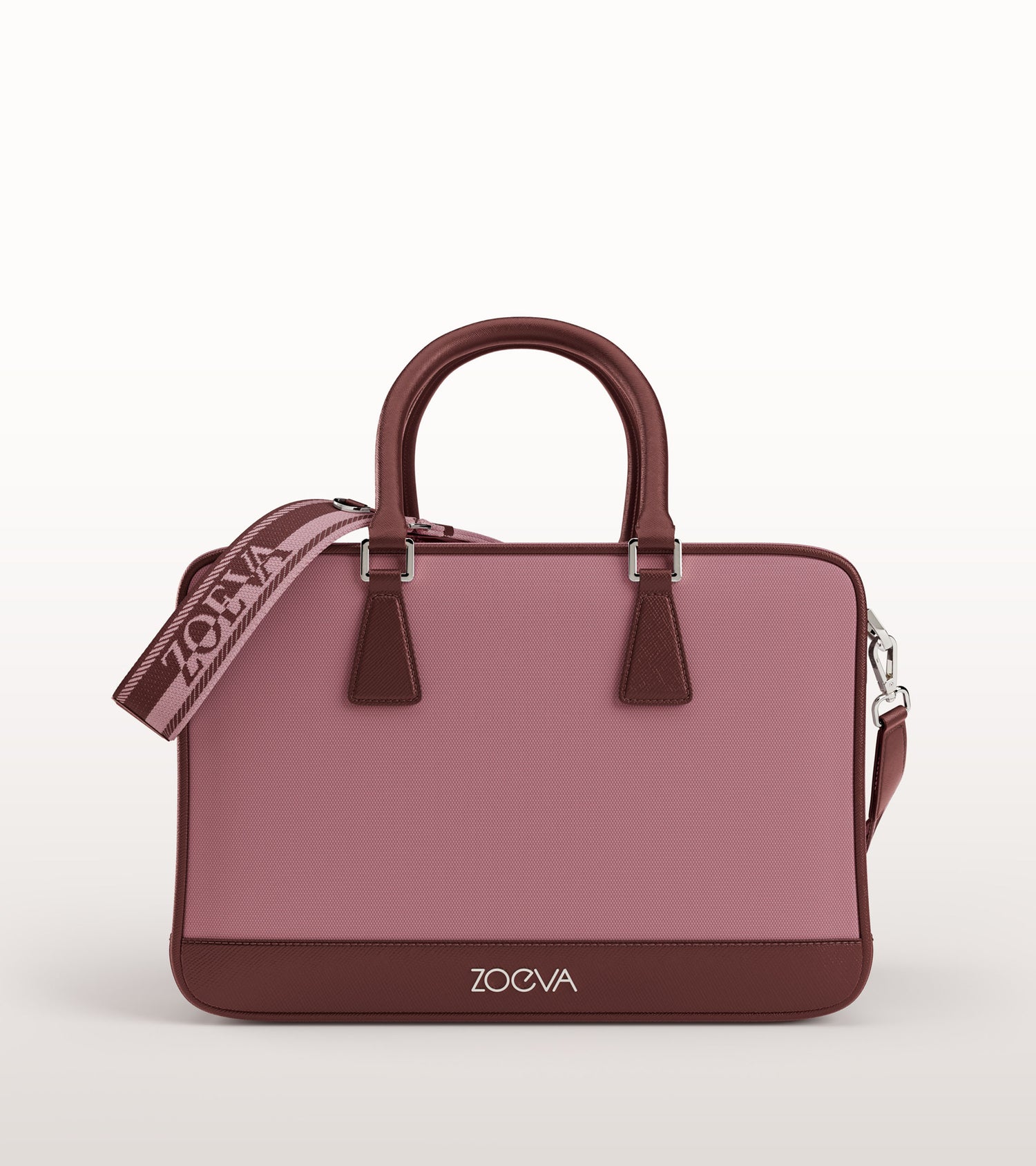 ZOEVA - The Zoe Bag & The Artists Pinselset (DUSTY BORDEAUX) - BRUSH SET