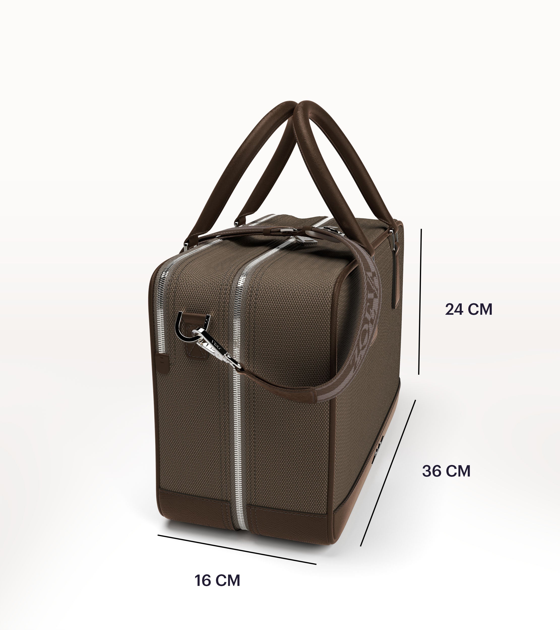 ZOEVA - The Zoe Bag & The Artists Pinselset (Light Chocolate) - BRUSH SET