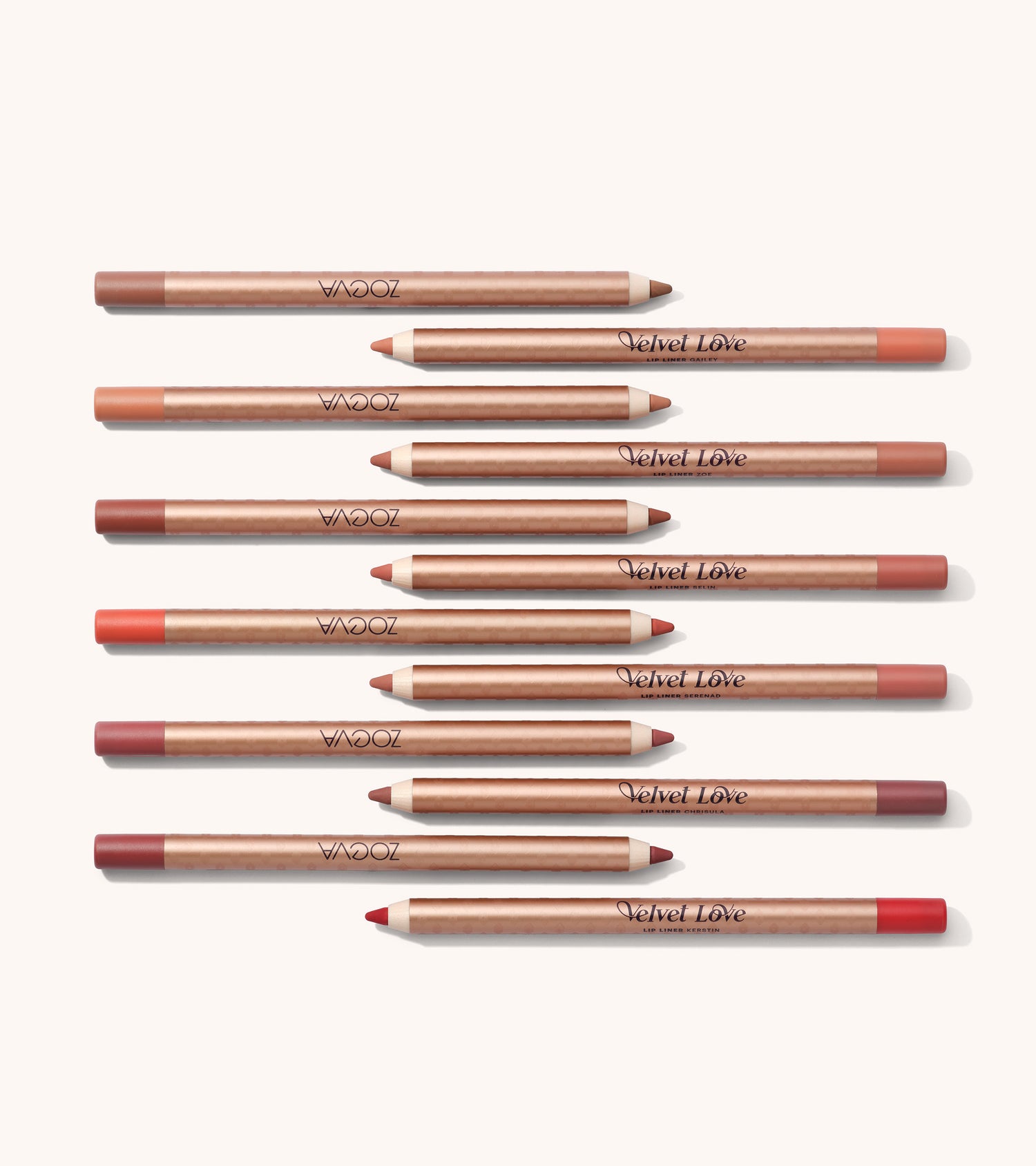 ZOEVA - Velvet Love Lip Liner (Parda) - 